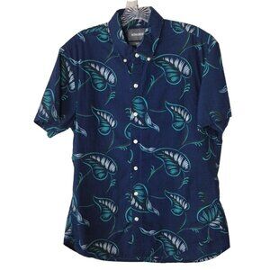 Bonobos Shirt Mens Large Slim Fit Short Sleeve